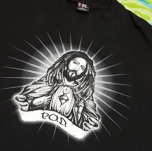 EUC VTG 2000 Giant POD Payable on Death Jesus Tee